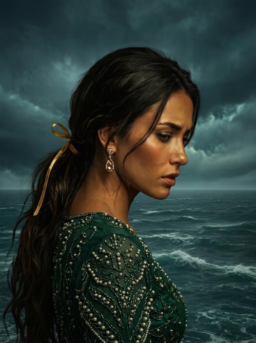 Portrait of Marina Odintsova, Deep-cover agent of Project “Nymph” (SVR) · Nymph-1