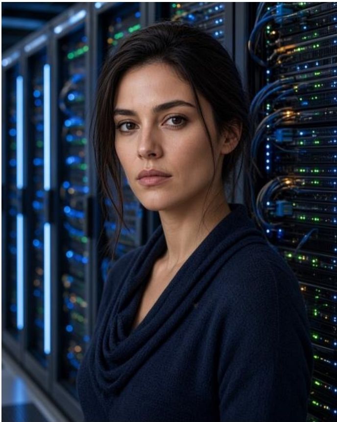 Portrait of Yana Kovalska, Lead cryptographer, DIU